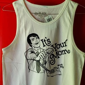 NWT! Retro Phone Pass ☆It's Your Mom☆ Tank
